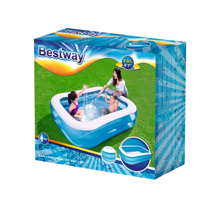 Bestway pool rektangulær 450 liter